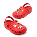 Red Tape Kids Buckle Clogs