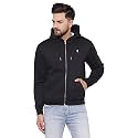 Red Tape Men39s Black Solid Hoodies