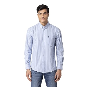 Red Tape Mens Blue Shirt