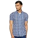 Red Tape Men39s Checkered Regular Fit Casual