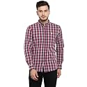 Red Tape Men39s Checkered Regular Fit Casual