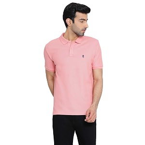 Red Tape Solid Polo T-Shirt for Men