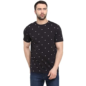Red Tape Mens Cotton Regular Fit T-Shirt