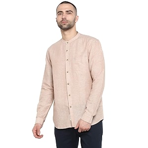 Red Tape Mens Solid Regular Fit Casual