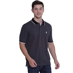 Red Tape Solid Polo T-Shirt for Men