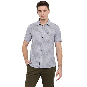 Red Tape Mens Regular Fit Casual Shirt
