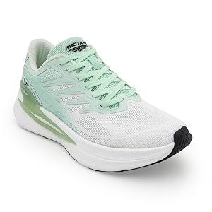 Red Tape Mens Sneakers White Green Printing