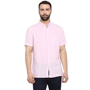 Red Tape Mens Solid Regular Fit Casual