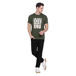 Red Tape Mens Solid Regular Fit T-Shirt