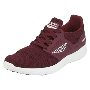 Red Tape Men Black Walking Shoes