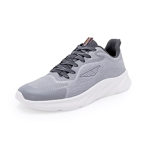 Red Tape Men Black Walking Shoes