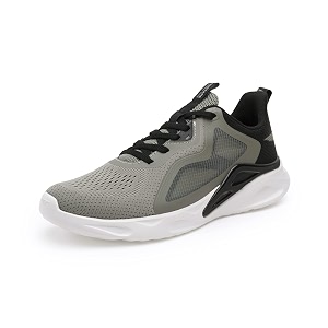 Red Tape Men Black Walking Shoes