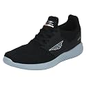 Red Tape Men Black Walking Shoes