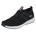 Red Tape Men Black Walking Shoes