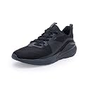 Red Tape Men Black Walking Shoes