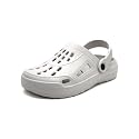 Red Tape Men Buckle Clogs