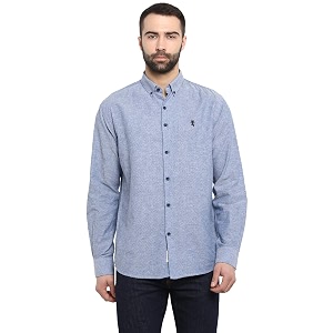 Red Tape Men Dark Blue Full Sleeve