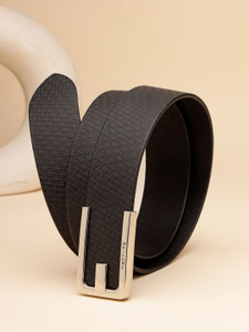 RED TAPE Men Formal Black Genuine Leather