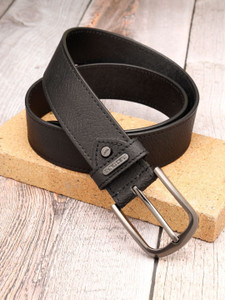 RED TAPE Men Formal Black Genuine Leather