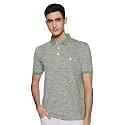 Red Tape Men Green Polo T-Shirt