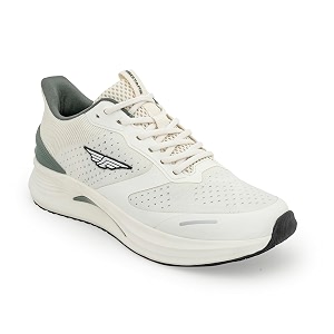 Red Tape Mens Sneakers Grey Knitted Textile