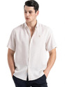 RED TAPE Men Self Design Casual Beige Shirt