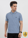 RED TAPE Men Self Design Polo Neck