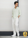 RED TAPE Men Solid Casual Green Shirt
