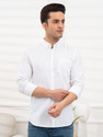 RED TAPE Men Solid Casual White Shirt