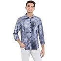 Red Tape Men Stone Blue Shirt