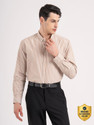 RED TAPE Men Striped Casual Brown White