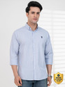 RED TAPE Men Relaxed Fit Striped Button