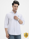 RED TAPE Men Striped Casual Grey Shirt