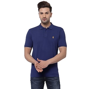 Red Tape Solid Polo T-Shirt for Men