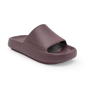 Red Tape Mens Sliders in Beige