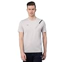 Red Tape Printed Light Grey Activewear T-Shirt