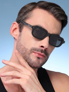 Red Tape Retro Square Sunglasses