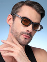 Red Tape Retro Square Sunglasses
