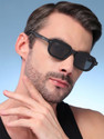 Red Tape Retro Square Sunglasses