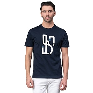 Red Tape Round Neck T-Shirt for Men