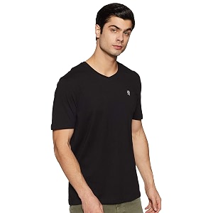 Red Tape Mens Solid Regular T-Shirt RPH6911A