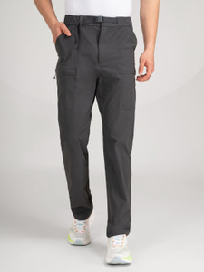 RED TAPE Solid Men Grey Track Pants