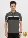 RED TAPE Solid Men Polo Neck Green