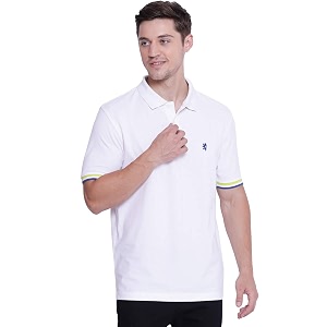 Red Tape Solid Polo T-Shirt for Men