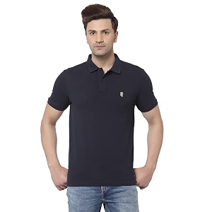 Red Tape Solid Polo T-Shirt for Men