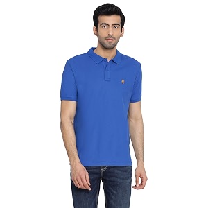 Red Tape Solid Polo T-Shirt for Men