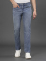RED TAPE Men Straight Fit Mid Rise Light Blue Jeans