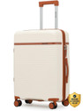 Red Tape Unisex 60L Polypropylene Hard Trolley