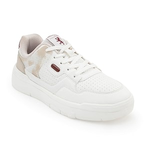 Red Tape Womens Sneakers White Lilac Pu