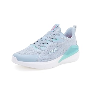red tape women blue walking shoes
